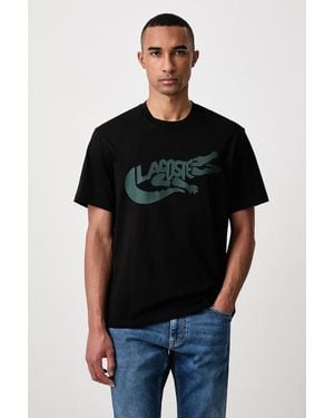 Lacoste T-Shirt Da Uomo - Nero