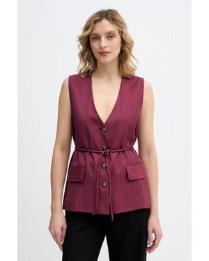 Sisley Gilet - Rosso