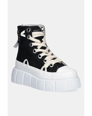 Inuikii Scarpe Da Ginnastica Matilda Canvas High - Nero