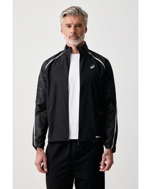 Asics Giacca Sportiva Da Uomo Road Lite-Show Jacket - Nero