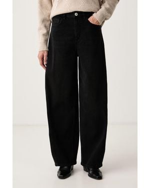Mos Mosh Jeans Balloon Da Donna - Nero