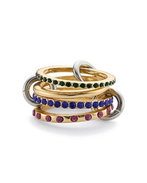 Kurt Geiger Anello Da Donna Ottone Sloane - Metallizzato