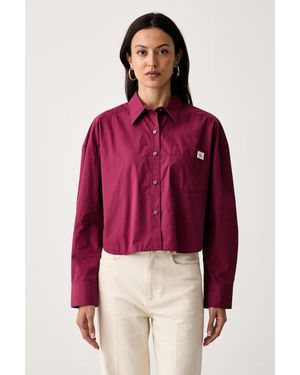 Calvin Klein Camicia Da Donna - Rosso