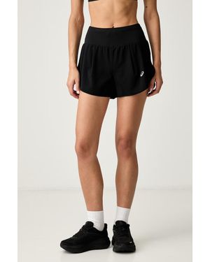 Asics Pantaloncini Sportivi Da Donna Road 3.5In Short - Nero
