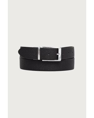 Guess Cintura Reversibile Da Uomo - Nero