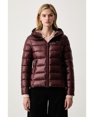 Blauer Giacca Trapuntata Da Donna - Rosso