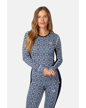 Kari Traa Longsleeve Funzionale Da Donna - Blu