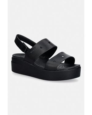 Crocs™ Sandali Da Donna Brooklyn 4U - Nero