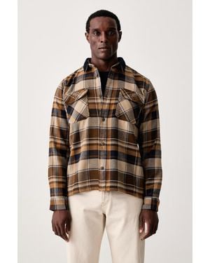 Barbour Camicia Da Uomo - Marrone