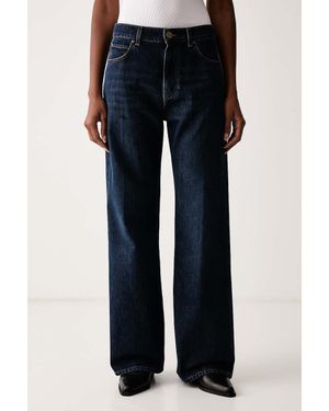 PINKO Jeans Wide Leg Da Donna - Nero