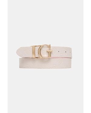 Guess Cintura Reversibile Da Donna - Rosa