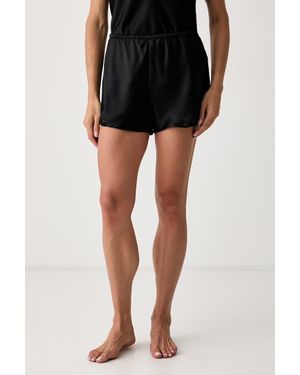 Calvin Klein Pantaloncini Loungewear Da Donna - Nero