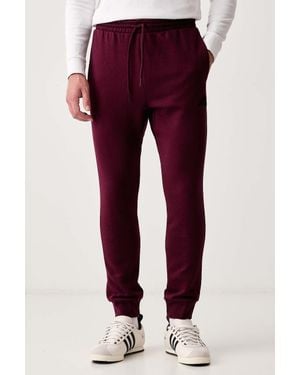 adidas Pantaloni Da Tuta Da Uomo Con Cotone Essentials Feelcozy - Rosso