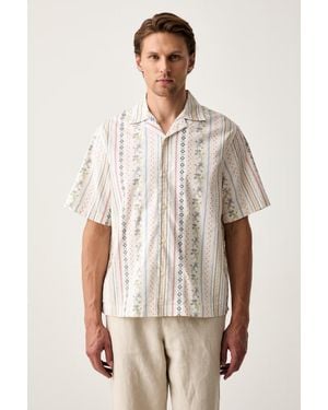 Benetton Camicia Da Uomo - Neutro