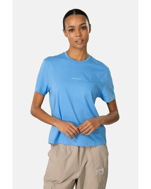 Kari Traa T-Shirt Da Donna Con Cotone - Blu