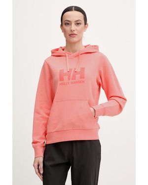 Helly Hansen Felpa Con Cappuccio Da Donna - Rosa