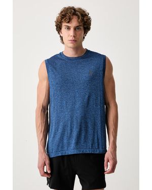 On Shoes T-Shirt Da Allenamento Da Uomo - Blu