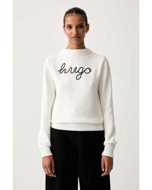 HUGO Maglione Da Donna - Bianco