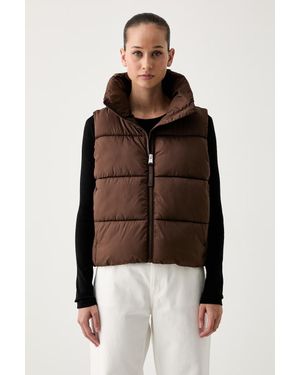 DKNY Gilet Da Donna - Marrone