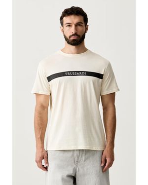 Trussardi T-Shirt Da Uomo - Neutro