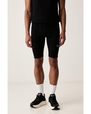 EA7 Pantaloncini Da Bici Da Uomo - Nero