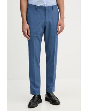 Michael Kors Pantaloni Da Uomo Con Lana - Blu