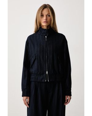 Rag & Bone Giacca Da Donna Con Lana Eliza - Blu