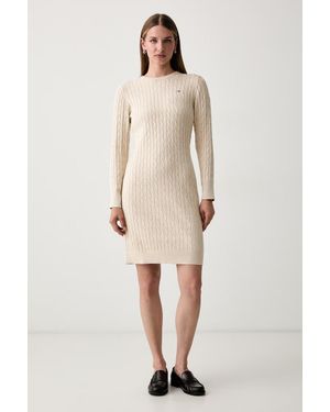 GANT Vestito Maglione Con Cotone - Neutro
