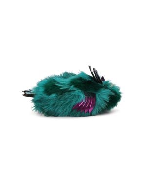 Kurt Geiger Ciabatte Da Donna Eagle Fluff Slipper - Verde