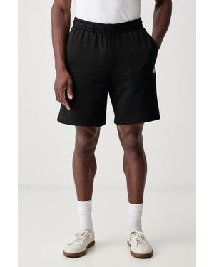 Lacoste Pantaloncini Da Tuta Da Uomo Con Cotone - Nero