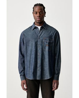 ARMANI EXCHANGE Camicia Da Uomo - Blu