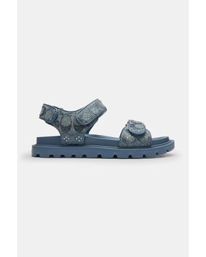COACH Sandali Da Donna Brynn Dnm Cry - Blu