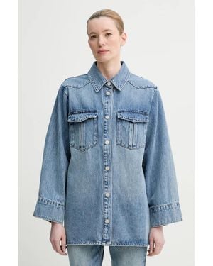 Gestuz Camicia Di Jeans - Blu