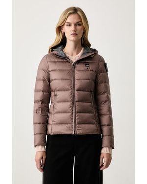 Blauer Giacca Piumino Da Donna - Marrone