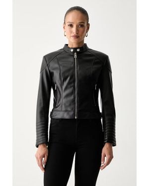 Guess Giacca Di Mezza Stagione Da Donna Marlene - Nero