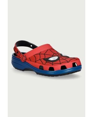 Crocs™ Ciabatte Slide Da Uomo Classic Spiderman Clog - Rosso