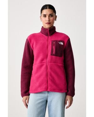 The North Face Felpa Con Cerniera Da Donna - Rosa