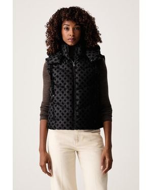Guess Gilet Da Donna Daisy - Nero