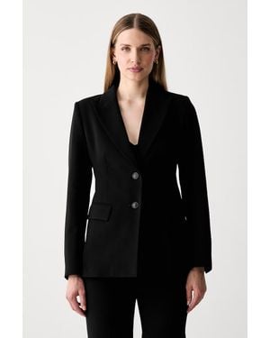 Trussardi Giacca Monopetto Da Donna - Nero