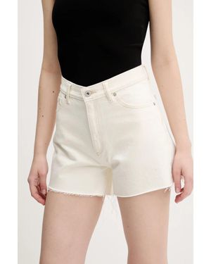 HUGO Pantaloncini Di Jeans - Marrone