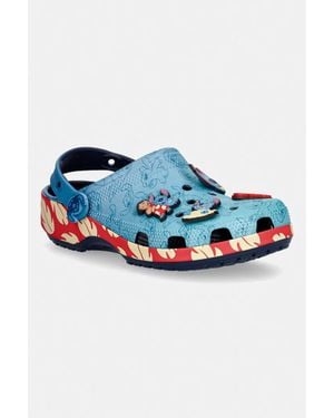 Crocs™ Ciabatte Slide Classic Stitch Multi Clog - Blu
