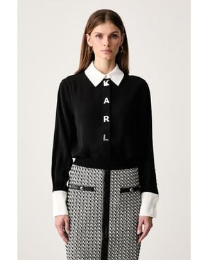 KARL LAGERFELD Camicia Da Donna - Nero