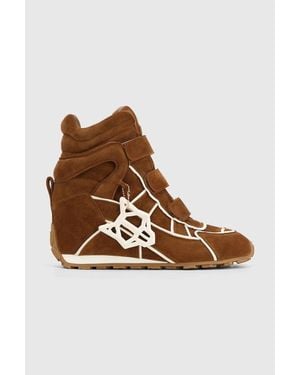 Naked Wolfe Element Sneakers Da Donna - Marrone