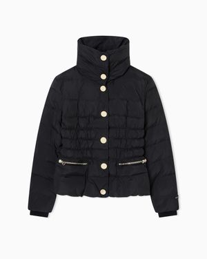 ARMANI EXCHANGE Nylon Taffeta Jacket - Blue