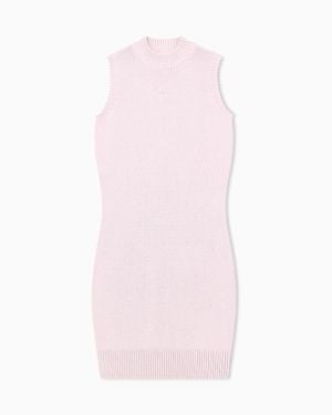 ARMANI EXCHANGE Slim Fit Dress - Pink