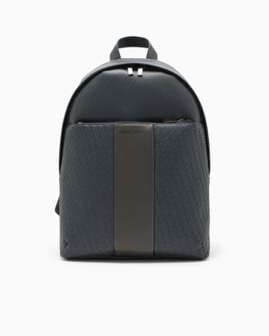 ARMANI EXCHANGE Backpack With An Outside Coating - Gray