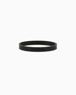 ARMANI EXCHANGE Stainless Steel Bangle Bracelet - Black
