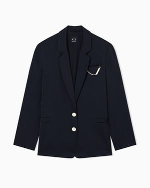 ARMANI EXCHANGE Lightweight Jacket - Blue