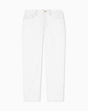 ARMANI EXCHANGE Boyfriend Jeans - White