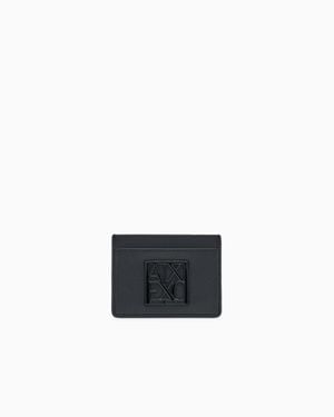 ARMANI EXCHANGE Card Holder With Matching Logo - White